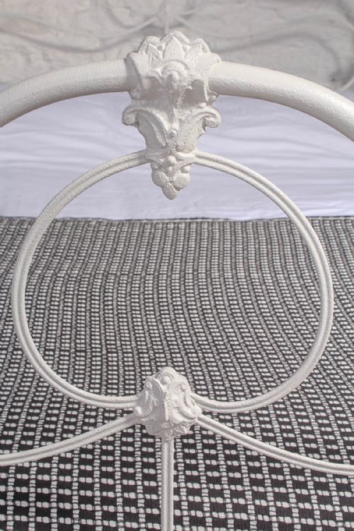 fig 2. Pretty early iron double bed