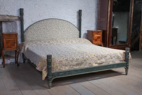 Very Individual Super King Size Original Painted Four Poster Bed