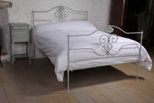 Pretty Simple Portuguese  Forged Iron Double Bed