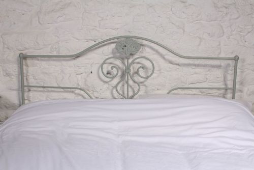 fig 1. Pretty simple Portuguese forged iron double bed