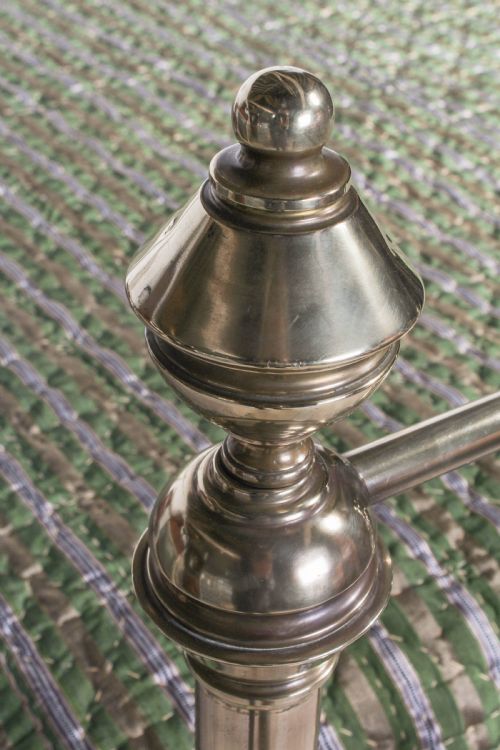fig 2. Handsome Victorian all brass kingsize bed