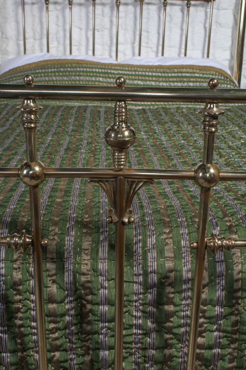 fig 3. Handsome Victorian all brass kingsize bed