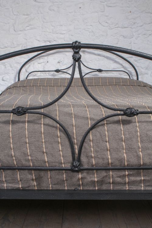fig 2. Irish queen size all iron bed