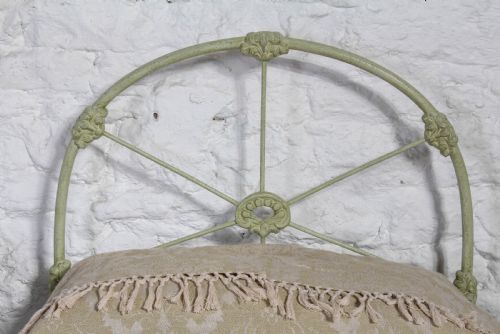 fig 1. Sweet little all iron bed