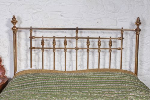 fig 2. King size All brass bed by F. Andrews of Birmingham