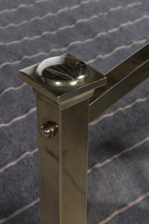 fig 1. Classic Edwardian all brass single bed