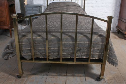 fig 2. Classic Edwardian all brass single bed