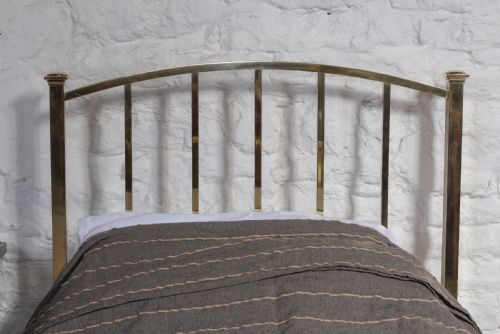 fig 3. Classic Edwardian all brass single bed