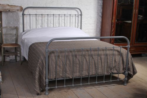 Simple French King Size All Iron Bed