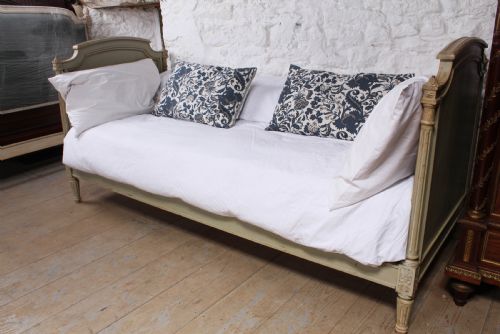fig 1. Original painted French day bed