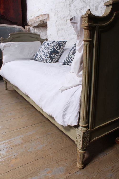 fig 2. Original painted French day bed