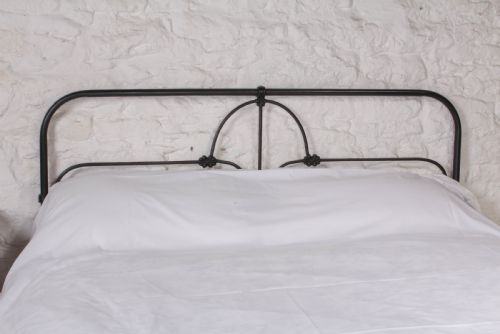 fig 2. Simple all iron Irish kingsize bed