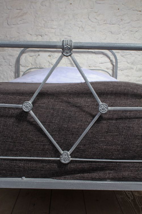 fig 2. Super single Irish all iron bed