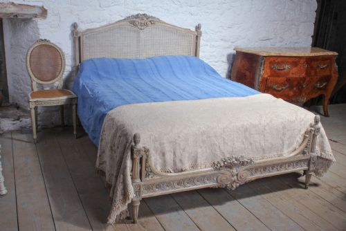 Absolutely Lovely Bergere Caned Low End King Size Bed