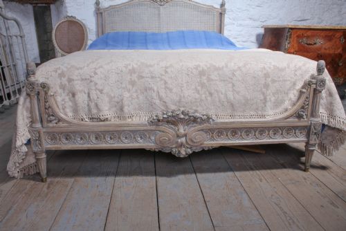 fig 1. Absolutely lovely Bergere caned low end king size bed