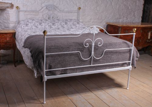 Pretty Forged Iron King Size Bed Forged Bed