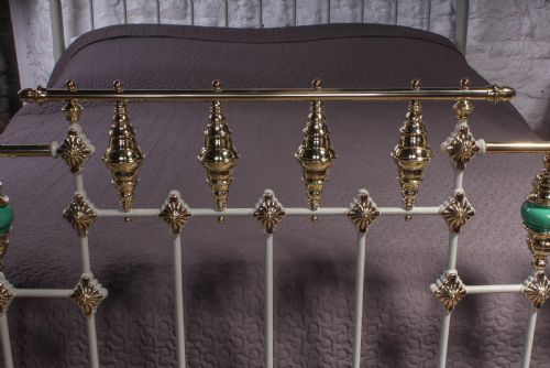 fig 2. Spectacular and individual 6Ft super king size Victorian bed 
