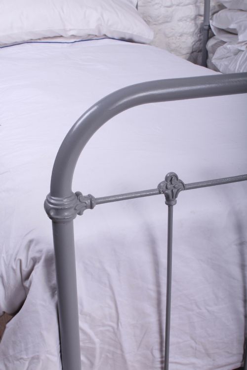 fig 1. Attractive pair of French all iron single beds 