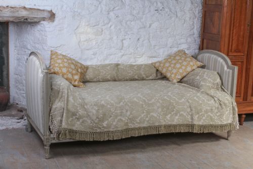 Very Attractive French Upholstered Day Bed
