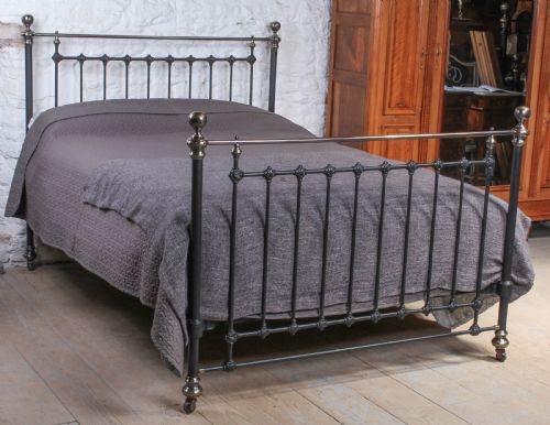 fig 2. Individual Classic Victorian king size brass and iron bed