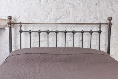 fig 3. Individual Classic Victorian king size brass and iron bed