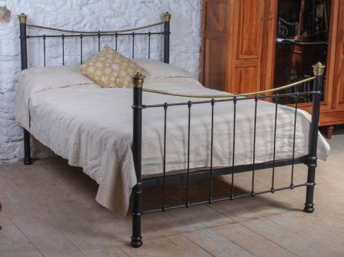 Classic Edwardian Dip Rail Double Bed