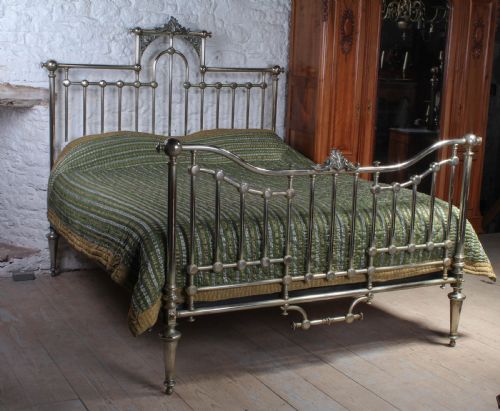 Incredible Italian Nickel Plated Brass 6ft Super King Size Bed