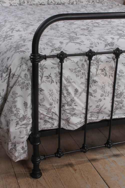 fig 2. Simple French all iron king size bed
