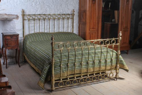 Absolutely Lovely  All Original All Brass  French King Size  Bed