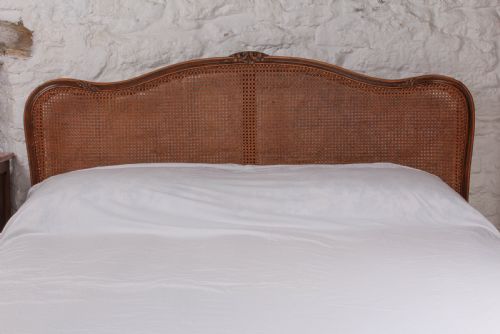 fig 3. Nice French caned bergere king size bed