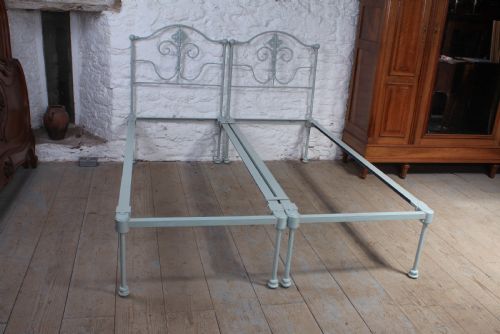 fig 2. Pretty pair of small single Portuguese forged iron (can be joined)