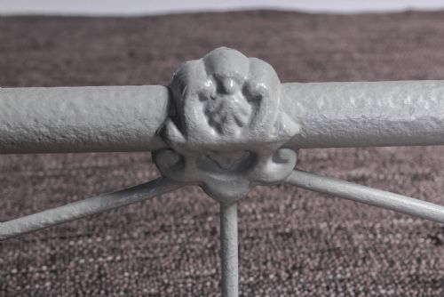 fig 2. Simple Irish all iron king size bed