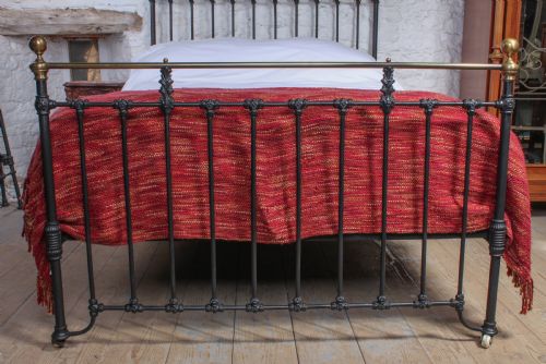 fig 1. Very handsome classic Victorian king size bed