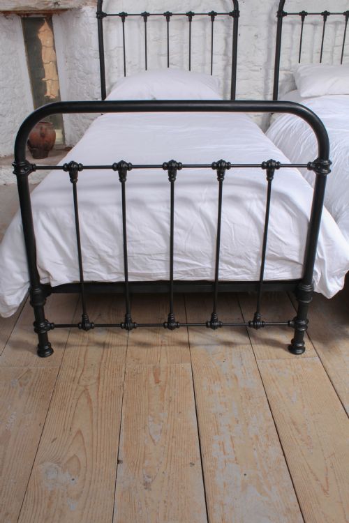 fig 1. Very nice pair of French all iron single beds