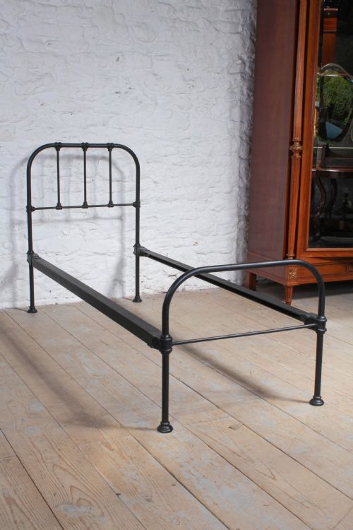 Small Single Utility Iron Bed