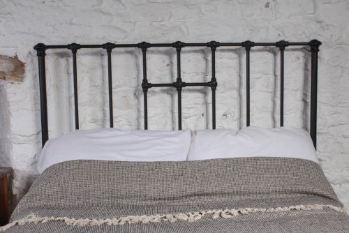 fig 2. Good quality simple all iron double bed