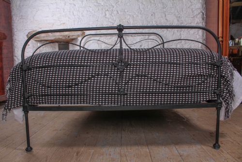 fig 2. Nice Irish 5Ft all iron king size bed