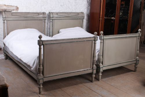 Pair of Fench Directoire Syle Single Beds