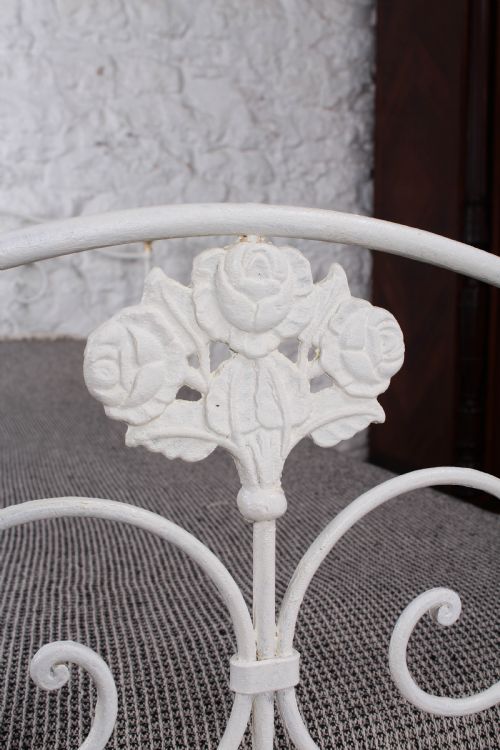 fig 1. Single forged iron and brass bed