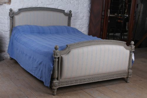 Gorgeous Empire Style Newly Upholstered King Size Bed