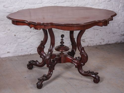 Decorative French Walnut Centre Table