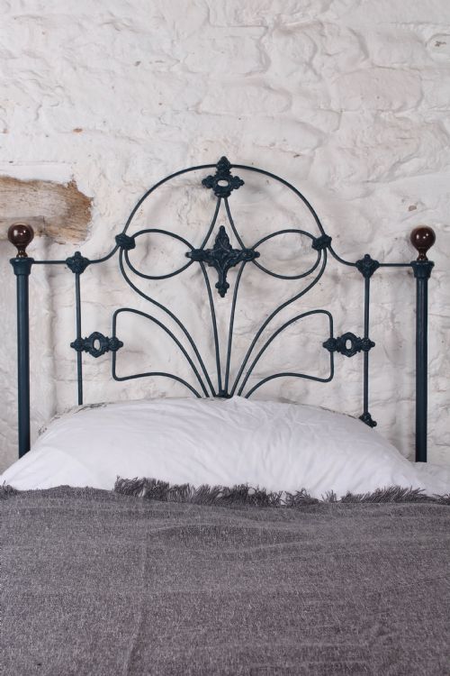 fig 1. Lovely pair  of early Victorian no end single beds