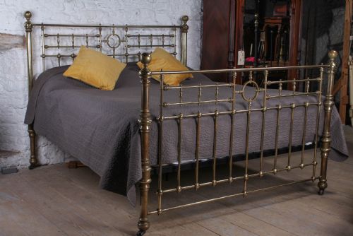 Handsome Super King Size All Brass Bed