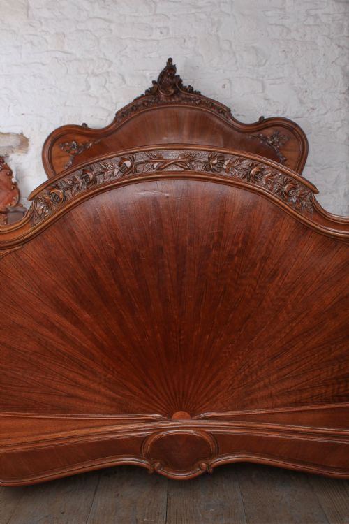 fig 2. Spectacular Louis XV style double bed