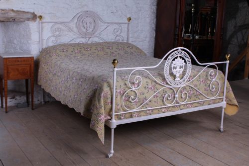 Very Pretty Forged Iron King Size Bed