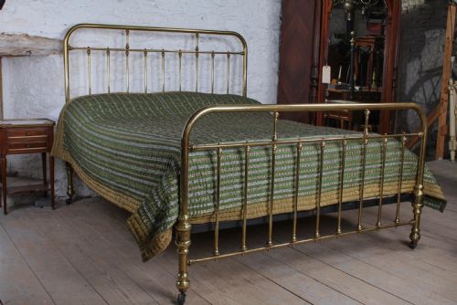 Lovely Simple Maples All Brass Large King/super King Bed