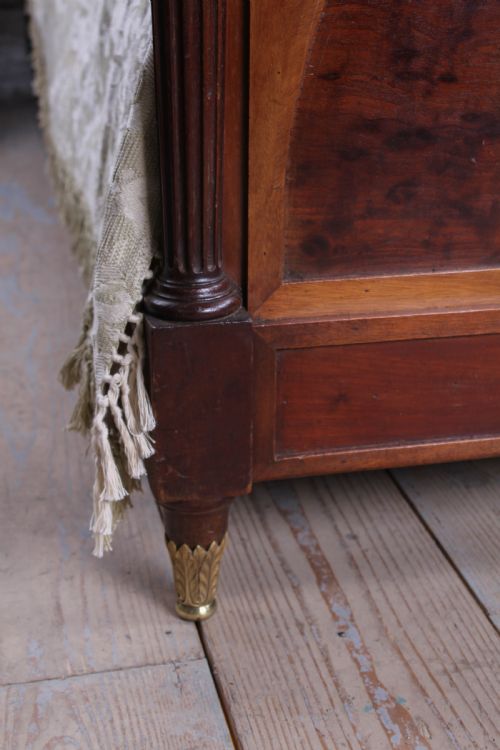 fig 2. Very handsome pair of mahogany single beds