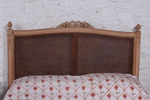fig 2. Pretty French caned bergere king size bed