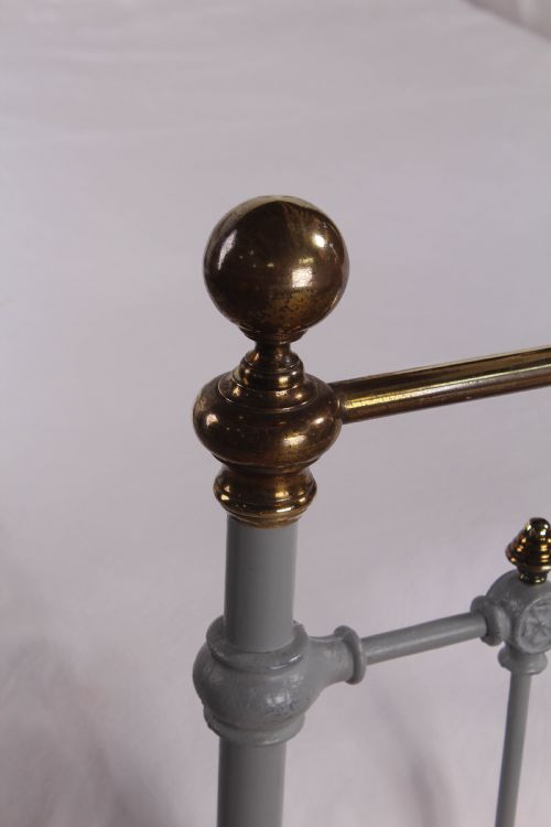 fig 2. Gorgeous pair of French classic brass and iron singles