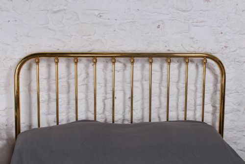 fig 2. Fashionable French all brass European king size bed